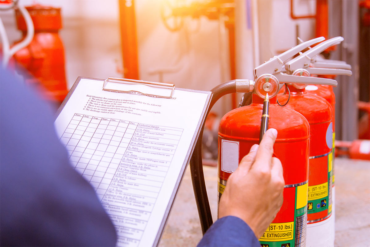 Fire Extinguisher Inspection & Testing Fully Certified & Licensed